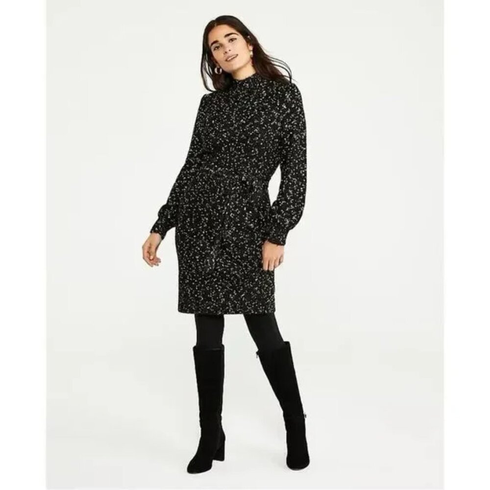 (NWT) Ann Taylor Sparkle Sweater Dress - Size XXS